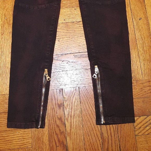 SOLD !!!! Balmain Rare Limited Edition Moto Jeans - Picture 6 of 9